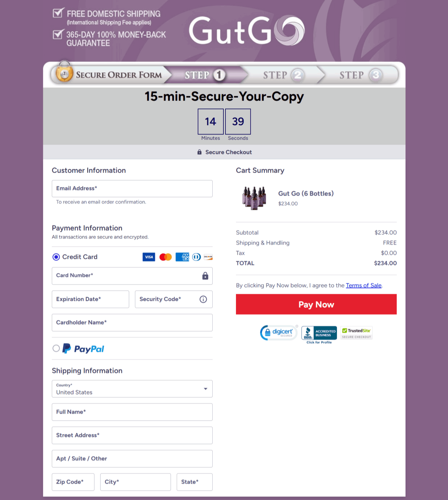 GutGo-Secure-Checkout